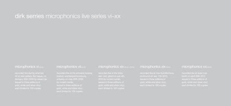 Microphonics XX