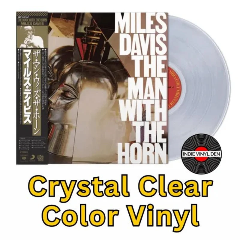 Miles Davis - The Man with the Horn - Crystal Clear Vinyl Record