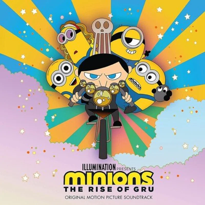 Minions: The Rise of Gru (Music from the Motion Picture) (Indie Exclusive Blue Color) Vinyl LP