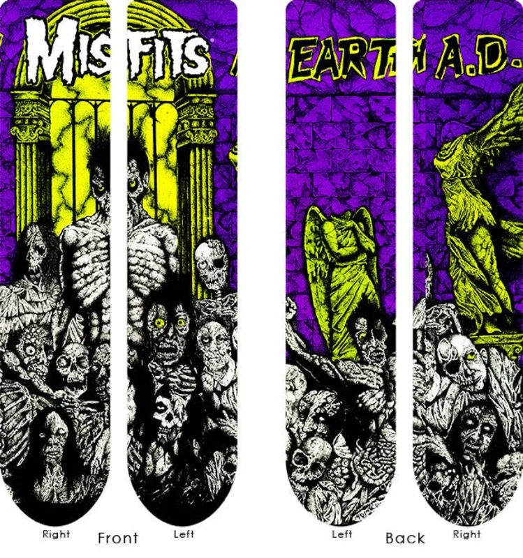 Misfits Earth A.D. Cover Socks