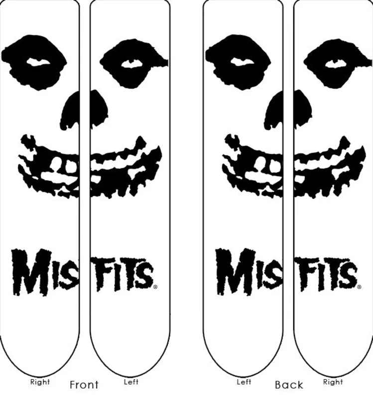 Misfits Grin Socks