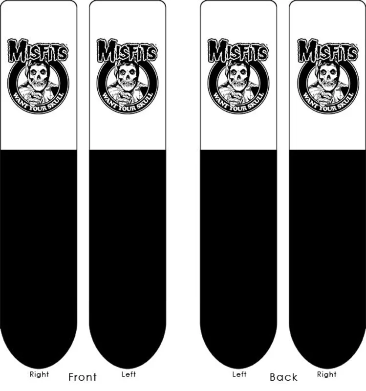 Misfits Want Skulls Socks