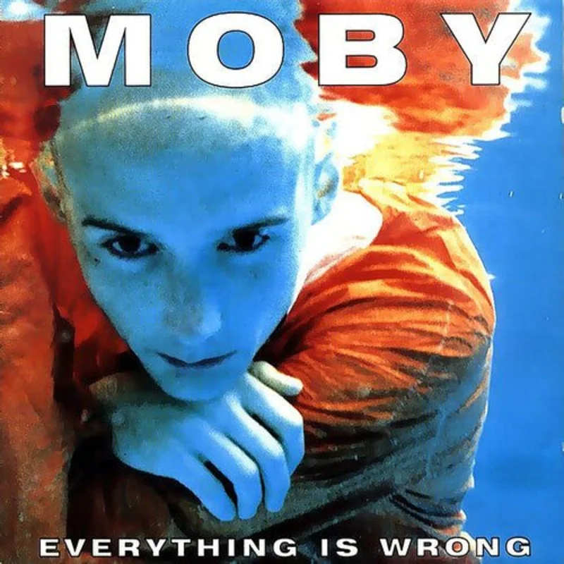 Moby - Everything is Wrong (Blue Color) Vinyl LP
