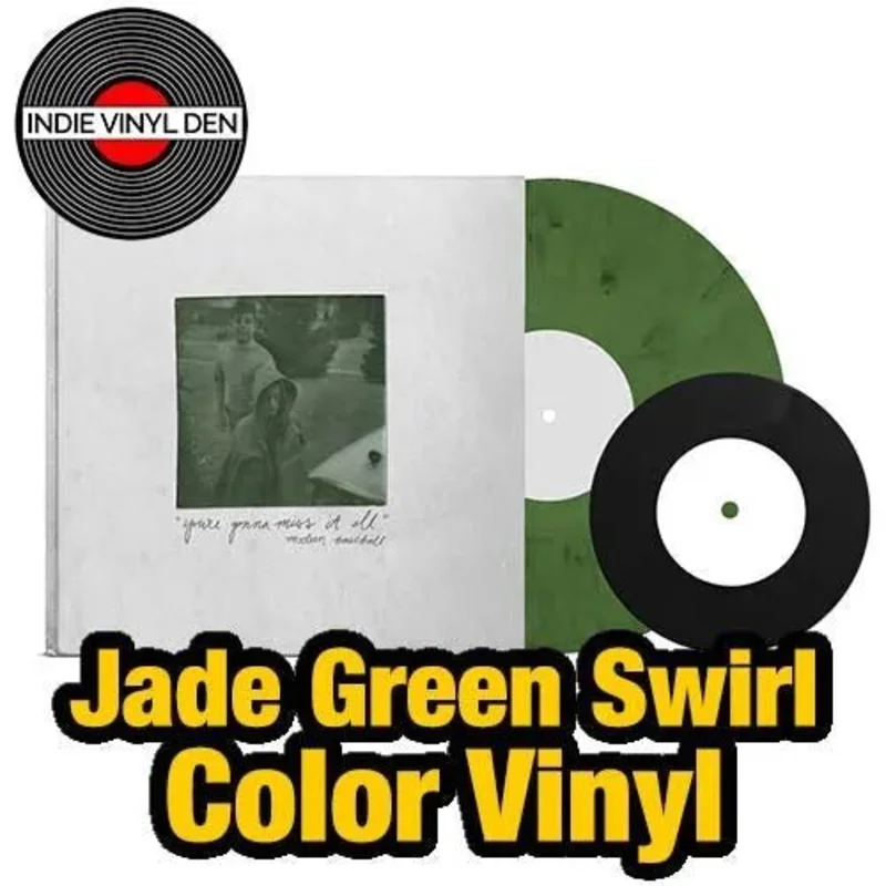 Modern Baseball - You're Gonna Miss It All (Anniversary Edition) - Jade Green Swirl Color Vinyl Record + Book