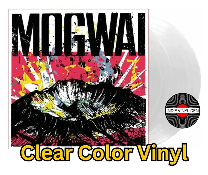 Mogwai  - The Bad Fire - Clear Color Vinyl Record 2LP