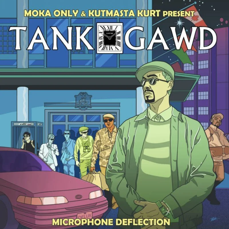 Moka Only & Kutmasta Kurt Present: Tank Gawd - Microphone Deflection (Green Color) Vinyl LP