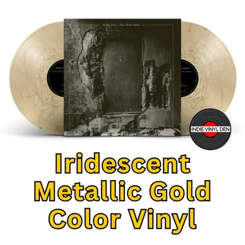 MONO & world's end girlfriend - Palmless Prayer / Mass Murder Refrain - Gold Color Vinyl Record