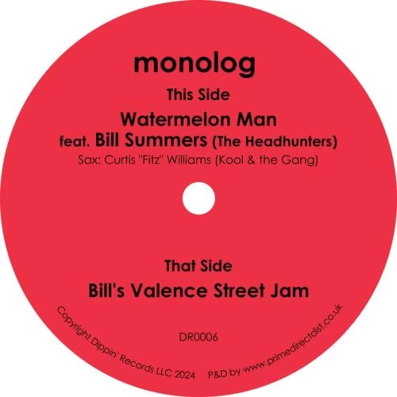 Monolog - Watermelon Man Vinyl 7"