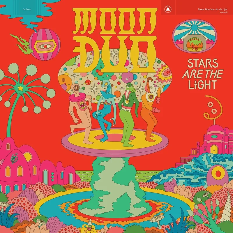 Moon Duo - Stars Are the Light (Pink Color)Vinyl LP