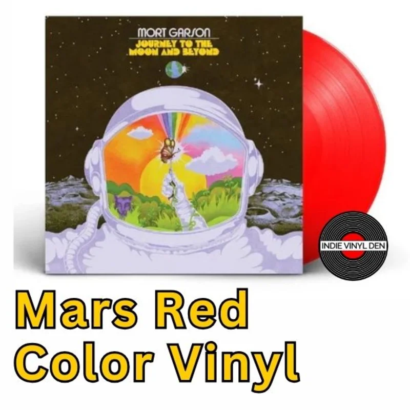 Mort Garson - Journey to the Moon and Beyond - Mars Red Color Vinyl