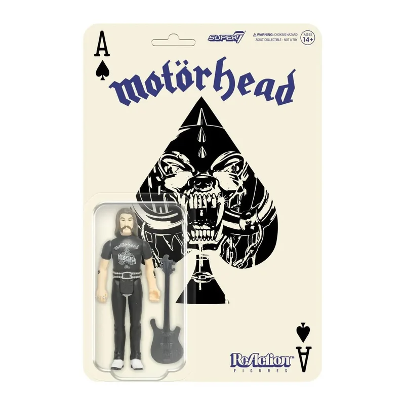 Motrhead ReAction Figures Lemmy (Ace of Spades) - Super 7