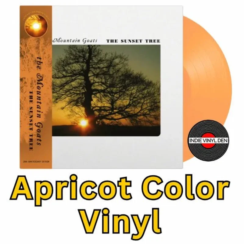 Mountain Goats - The Sunset Tree 20th Anniversary - Apricot Color Vinyl Record
