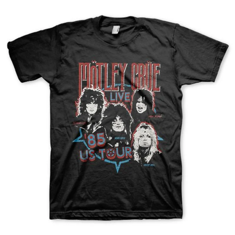 Mtley Cre 85 Live Tour Tee