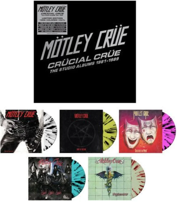 Mtley Cre - Crcial Cre: The Studio Albums 1981 1989