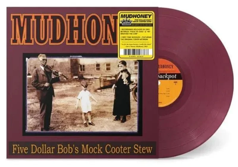 Mudhoney - Five Dollar Bob's Mock - Dark Red Color Vinyl Record