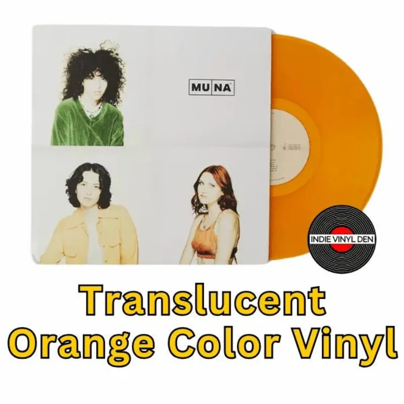 MUNA - MUNA - Translucent Orange Color Vinyl