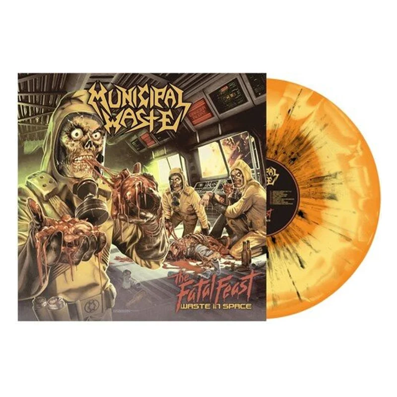 Municipal Waste - The Fatal Feast (Orange & Yellow Splatter)