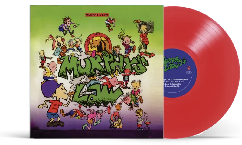 Murphy's Law Murphy's Law (Colored Vinyl, Red) - (M) (ONLINE ONLY!!)