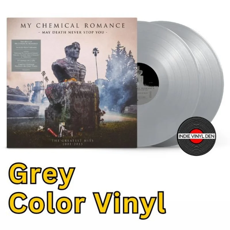 My Chemical Romance - May Death Never Stop You: The Greatest Hits 2001-2013 - Grey Color Vinyl Record