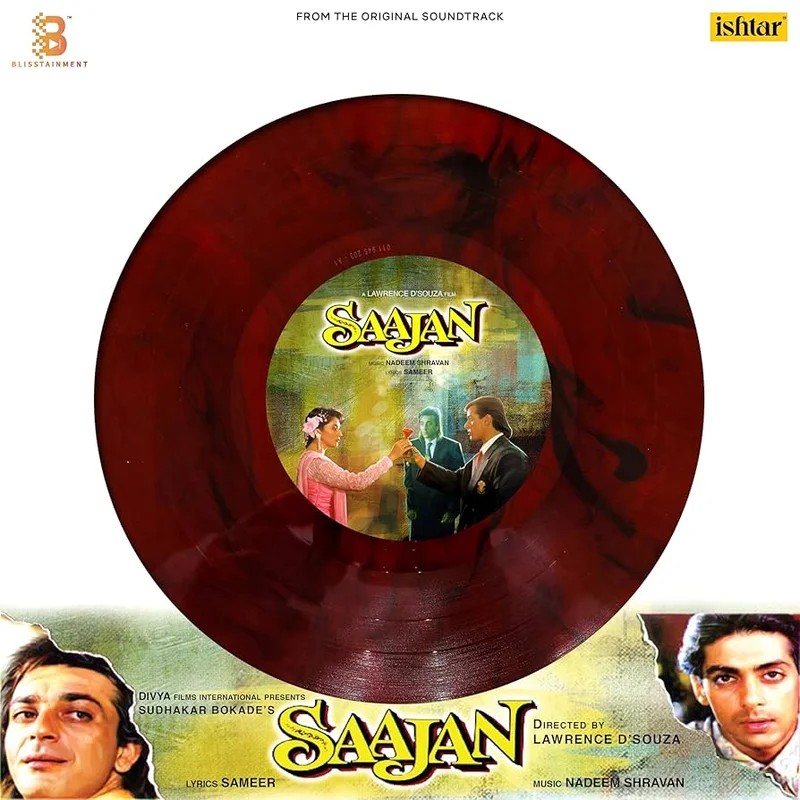 Nadeem-Shravan - Saajan (Colored) (Arrives in 4 days)