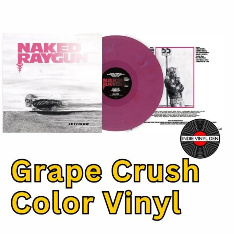 Naked Raygun - Jettison (Remastered) - Grape Crush Color Vinyl Record