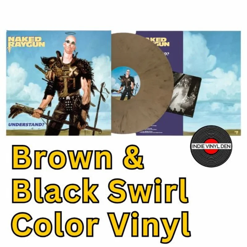 Naked Raygun - Understand? (Remastered) - Brown & Black Swirl Vinyl Record