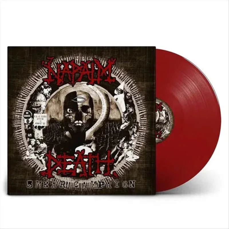 Napalm Death - Smear Campaign (Red Vinyl)