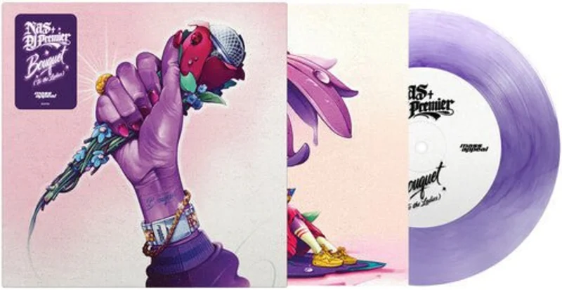 Nas - Bouquet (To the Ladies) (Indie Exclusive Lavender Color) Vinyl 7"