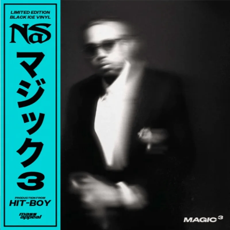 Nas - Magic 3 (Limited Edition Black Ice Color) Vinyl LP