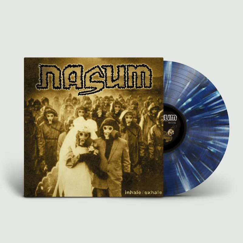 Nasum - Inhale/Exhale: Translucent Blue Splatter (GMVC Exclusive)
