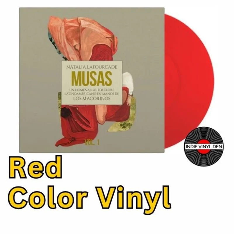 Natalia Lafourcade - Musas Vol. 1 -  180g Translucent Red Color Vinyl Record