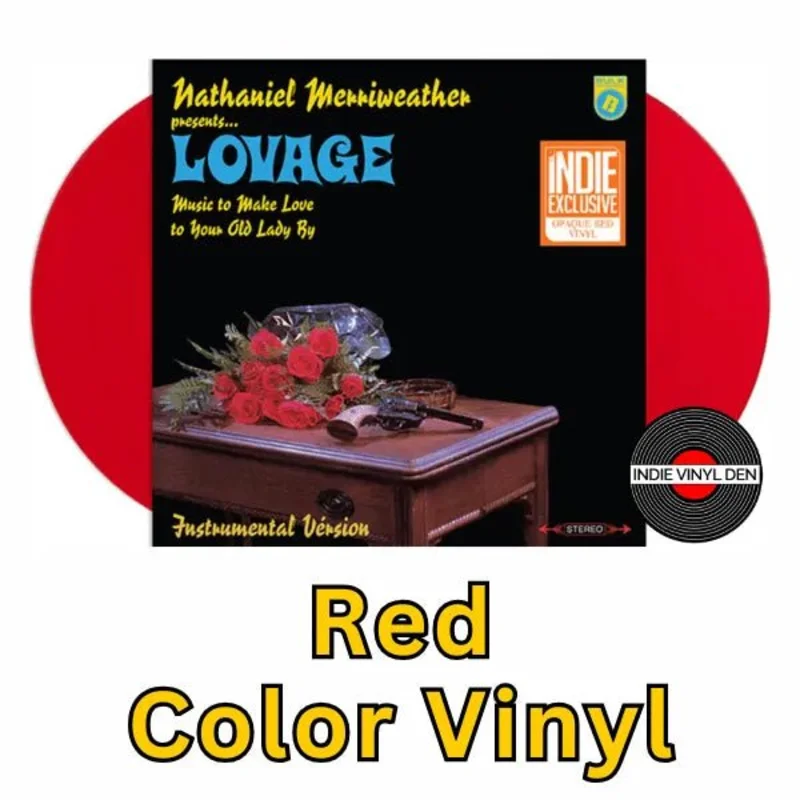 Nathaniel Merriweather Presents...Lovage Instrumentals - Red Color Vinyl 2LP