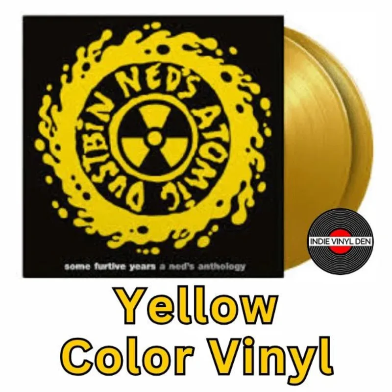 Ned's Atomic Dustbin - Some Furtive Years: A Ned's Anthology - Yellow Color Vinyl Record 2LP