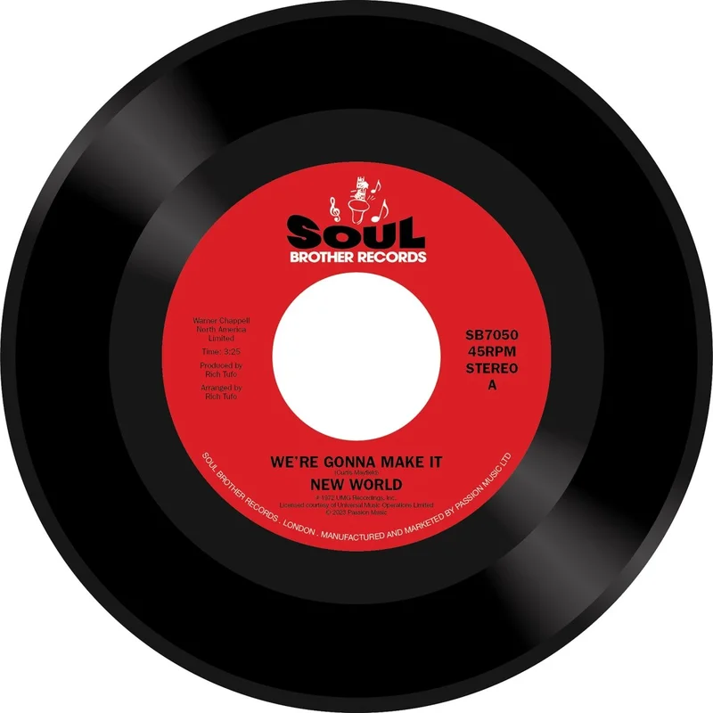 New World - We're Gonna Make It Vinyl 7"