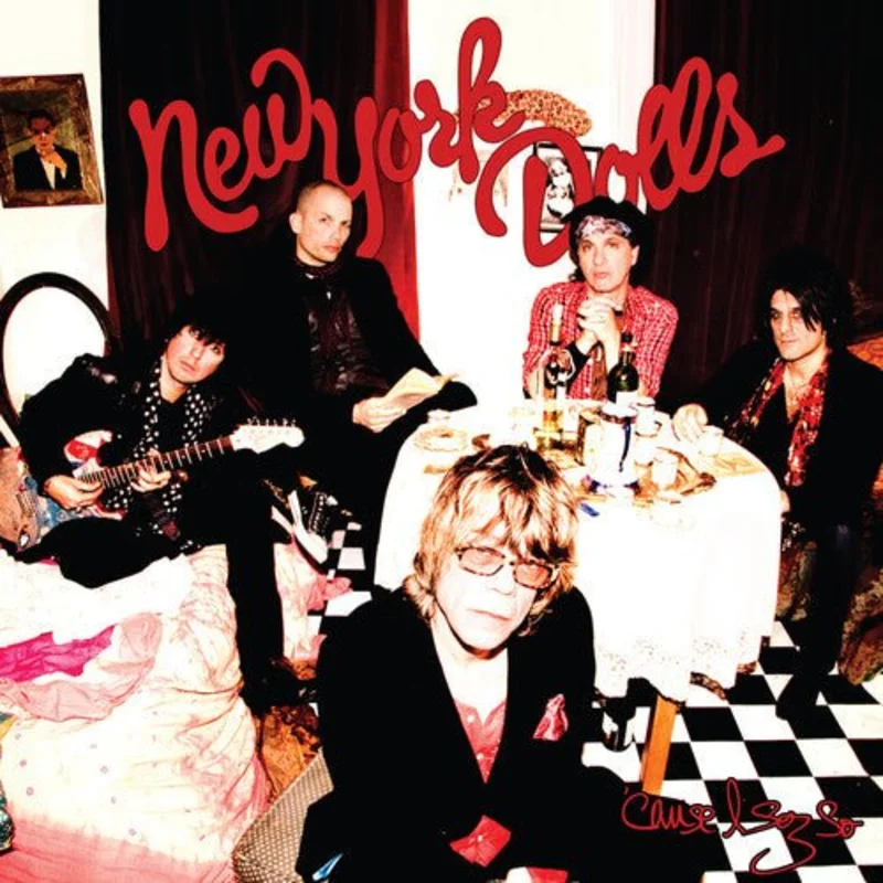 New York Dolls - Cause I Sez So (Rocktober 2025) (Red Color) Vinyl LP