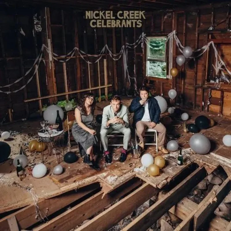 Nickel Creek - Celebrants - Confetti Yellow Color Vinyl 2LP