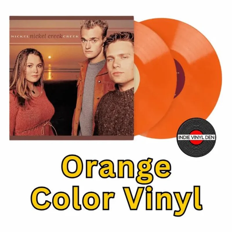 Nickel Creek - Nickel Creek - Orange Vinyl Record