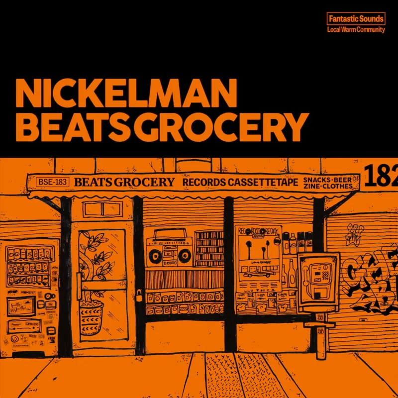 Nickelman - BeatsGrocery (Smokey Translucent Black Color) Vinyl LP