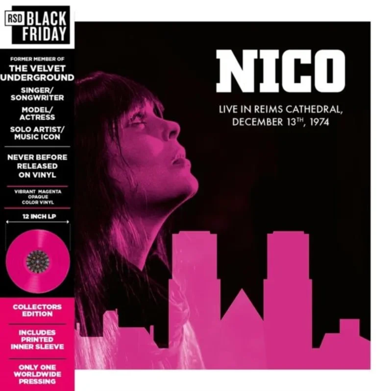 Nico-Live in Reims Cathedral, 1974(RSD Black Friday 2025)Vinyl LP