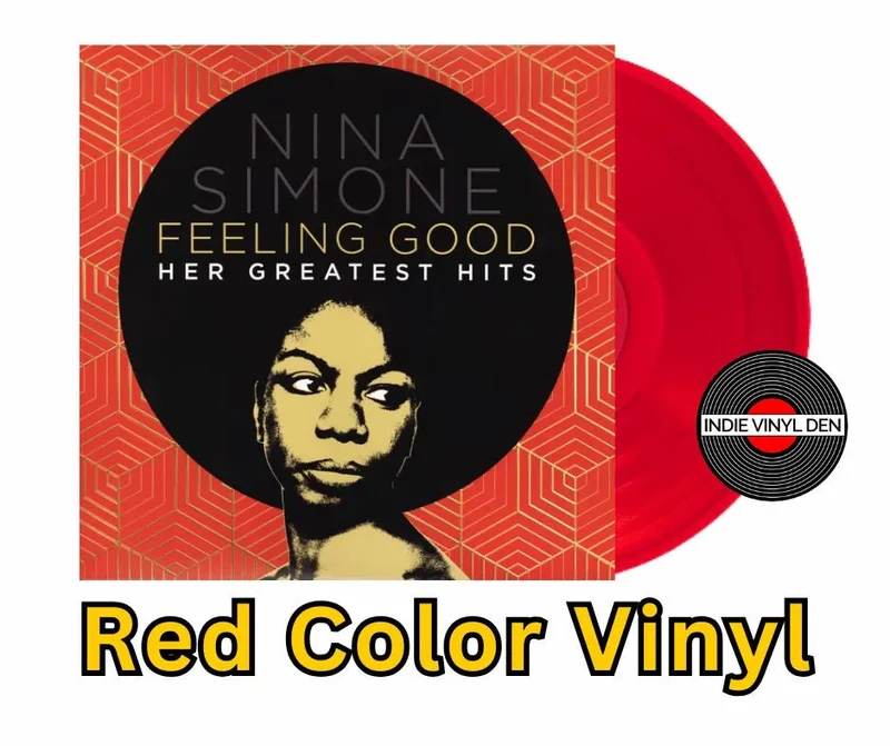 Nina Simone - Feeling Good (Her Greatest Hits) - Red Color Vinyl Record