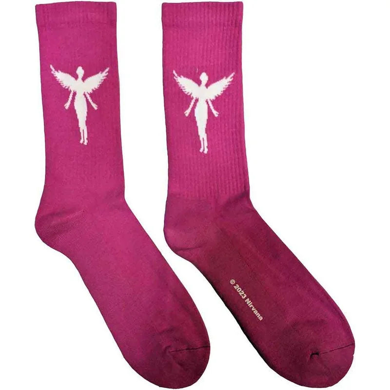 Nirvana - White Angel Socks