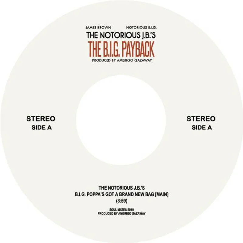 Notorious B.I.G. vs James Brown - B.I.G. Payback 7" Vinyl