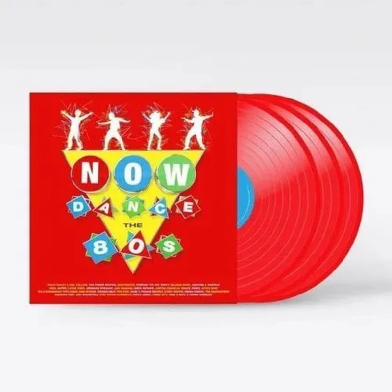 NOW Dance: The 80s - Various Artists - Red Color Vinyl Record 3LPs