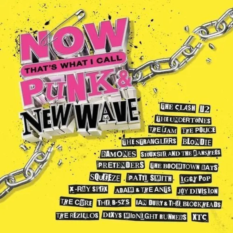NOW that's what I call Punk and New Wave - Pink Color Vinyl 2LP Import