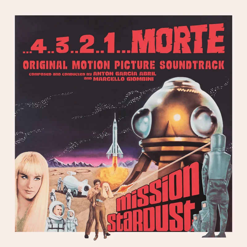 Nton Garcia Abril & M.Giombini -  4..3..2..1Morte (Original Soundtrack) (RSD 2025 Unofficial Release) Vinyl LP