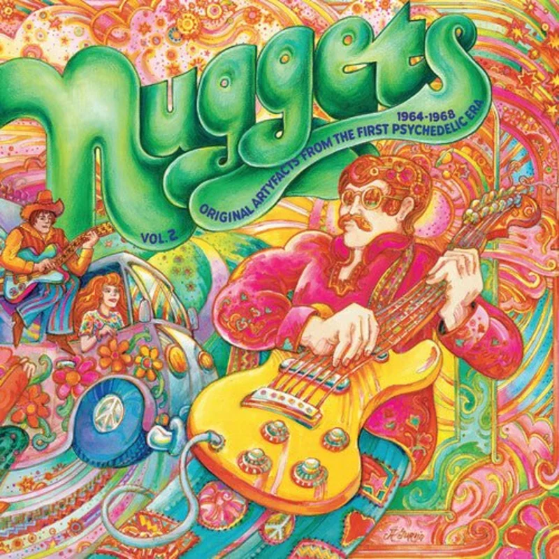 Nuggets: Original Artyfacts from the First Pyschedelic Era Vol. 2 (SYEOR 2024)(Colored) Vinyl LP