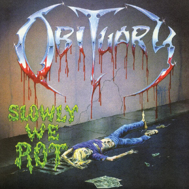 Obituary - Slowly We Rot (Corpse Blue w/ Blood Splatter Vinyl / Expanded / Bonus Tracks)