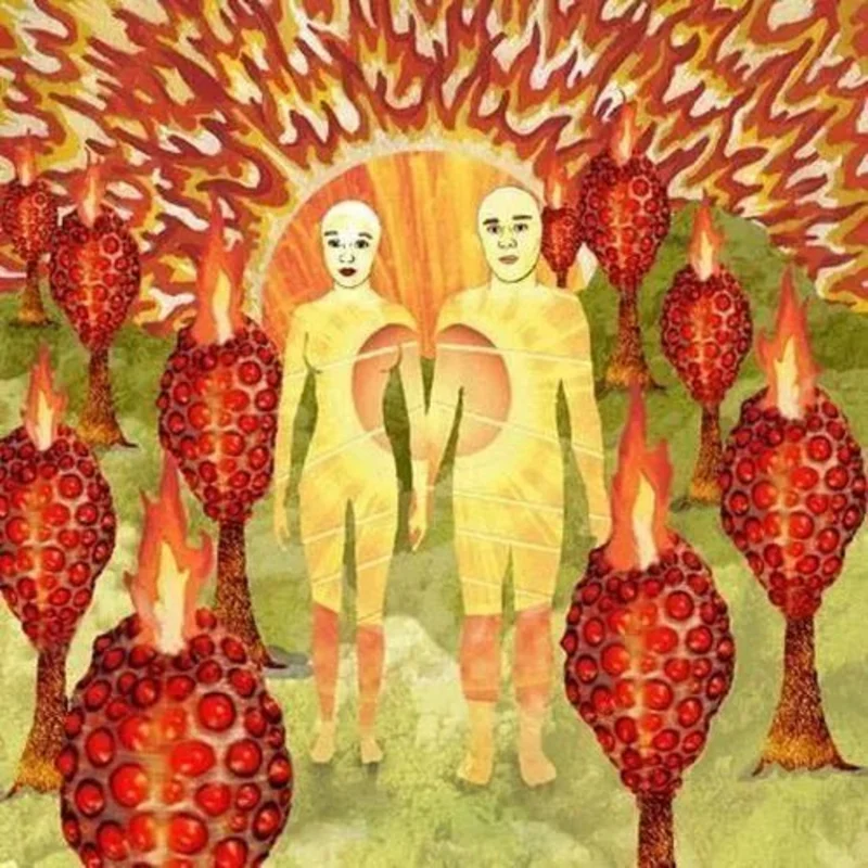 of Montreal The Sunlandic Twins [2xLP 180-Gram Red/Orange Swirl Color Vinyl]