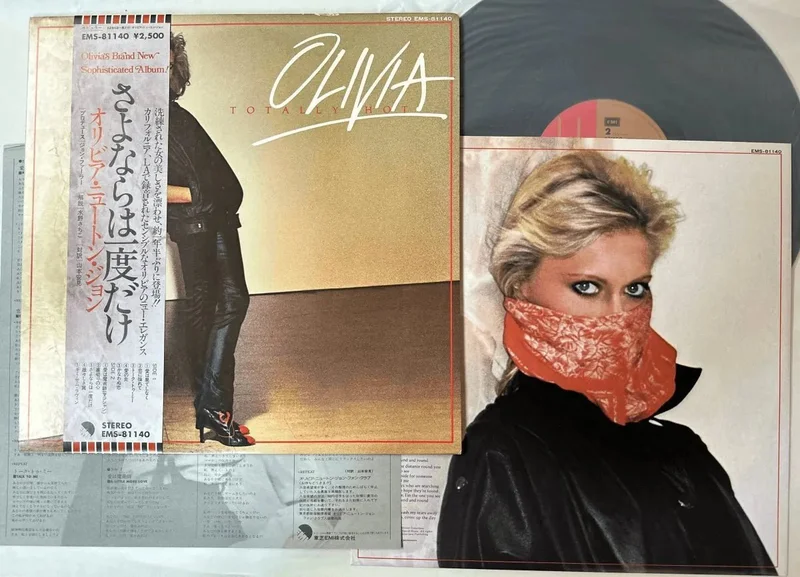Olivia Newton John - Totally Hot - Japanese Vintage Vinyl