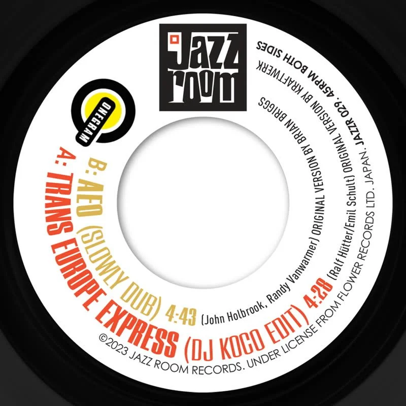 Onegram - Trans Europe Express b/w AEO Vinyl 7"